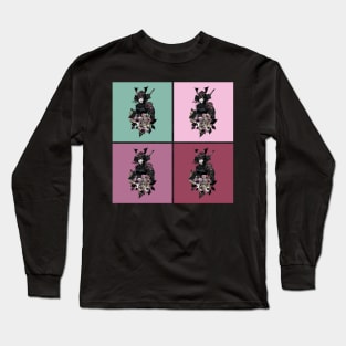 Japanese Geisha Samurai Urban Asian Woman Pop Art 461 Long Sleeve T-Shirt